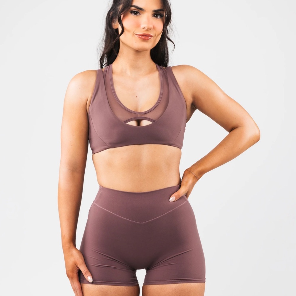 Alphalete Mia mesh bra. NWT. Size medium. Never worn, accidentally bought two